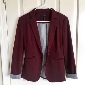 H&M Burgundy Blazer